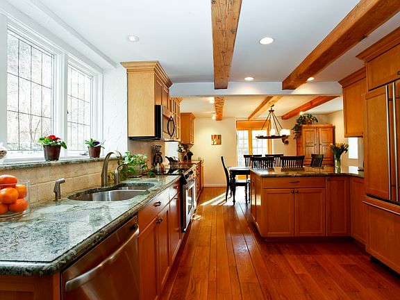 Eat-In-Kitchen with granite counter tops