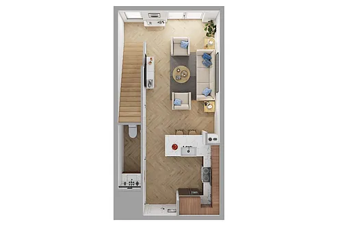 Floor plan TH A8 Alt