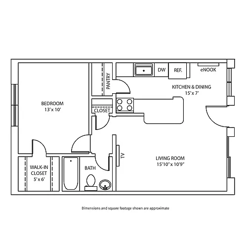 Floor plan Style B
