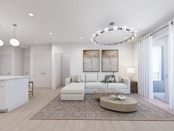 Gathering Room Opens to the Kitchen