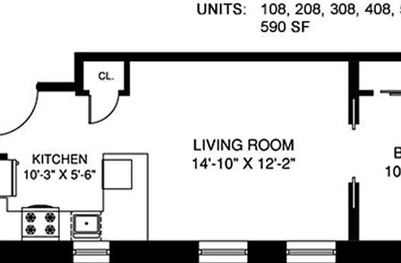 2nd image of 305 W 150th St APT 308