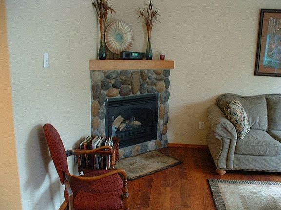 Fireplace in the Family Room