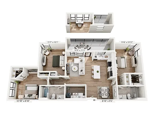 Floor plan C1
