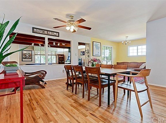 gorgeous hardwood floors, large open dining, sitting and family rooms