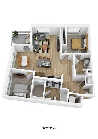 Floor plan B2J-E