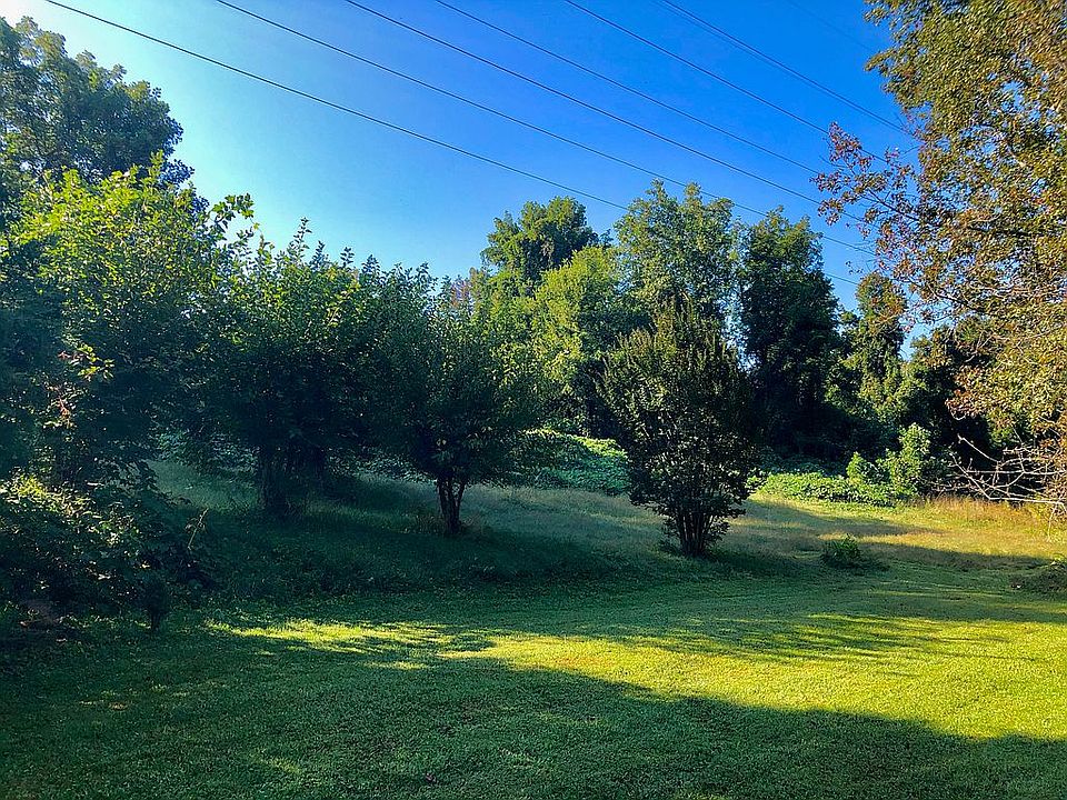 View from top driveway