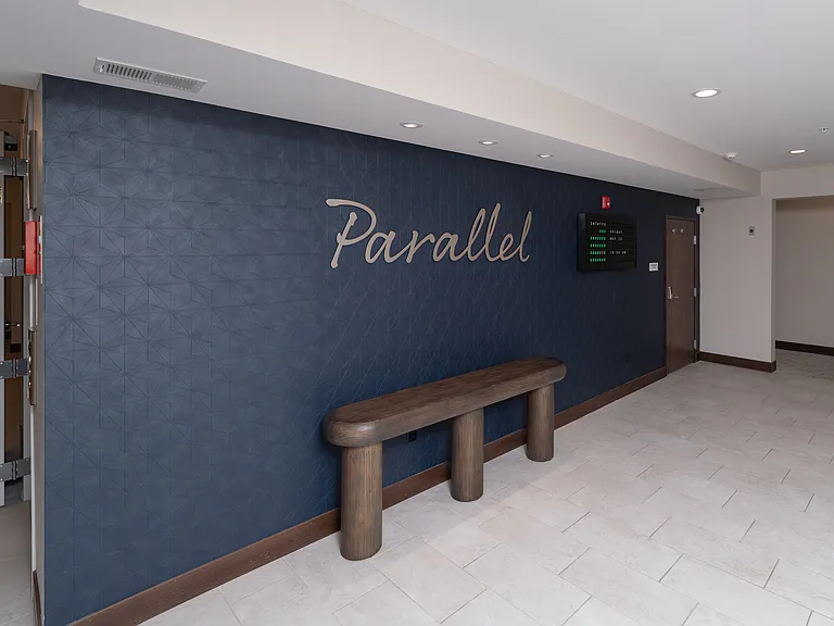 A welcoming lobby space designed for arrival and everyday interaction.