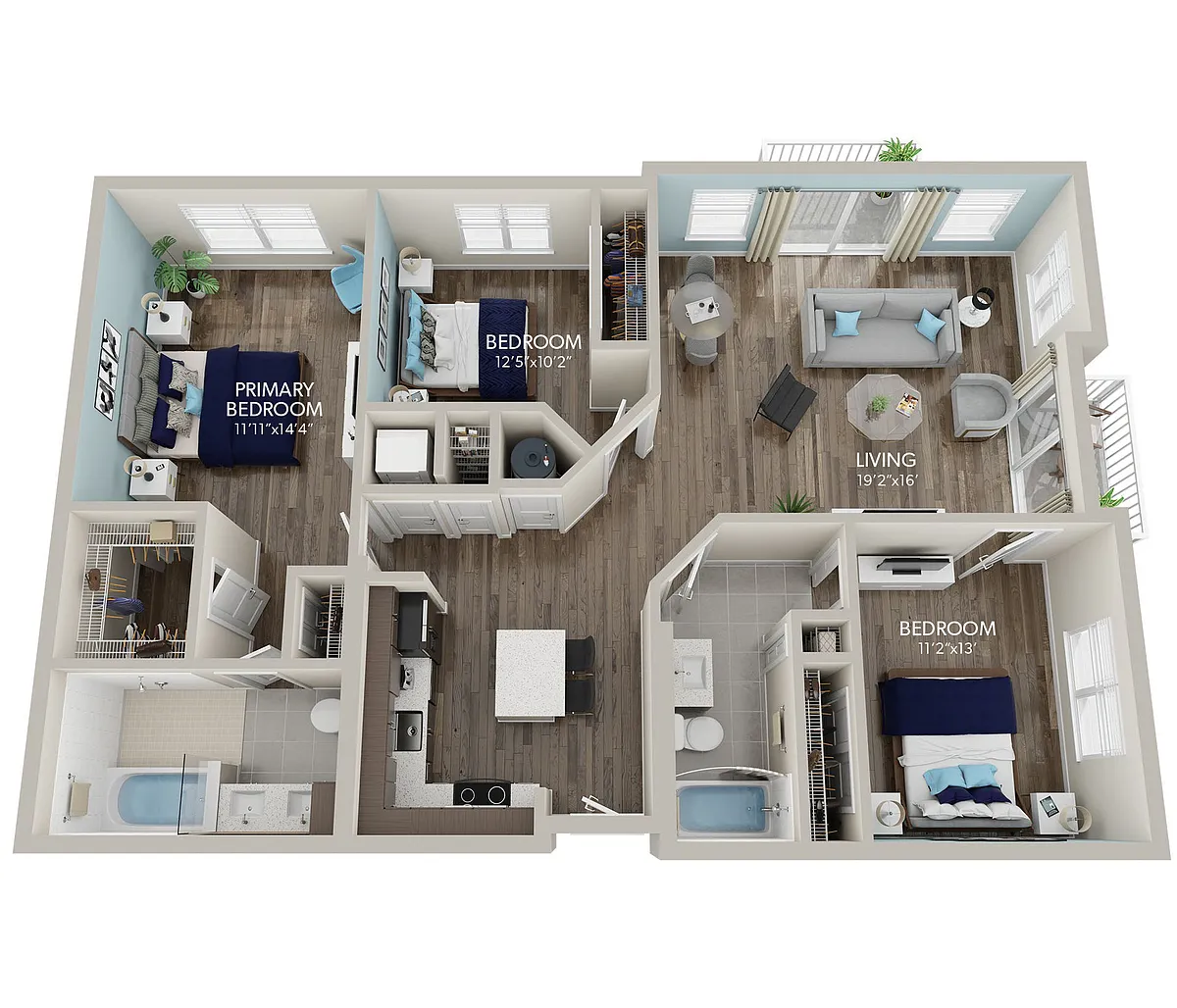 Floor plan Via Roma