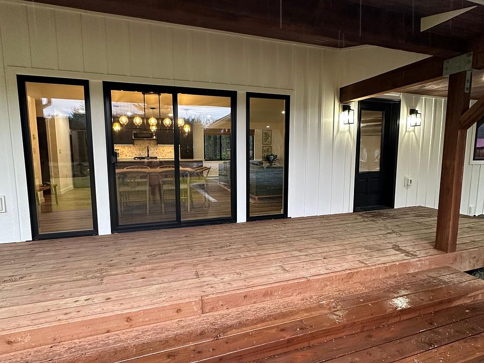 Covered front deck