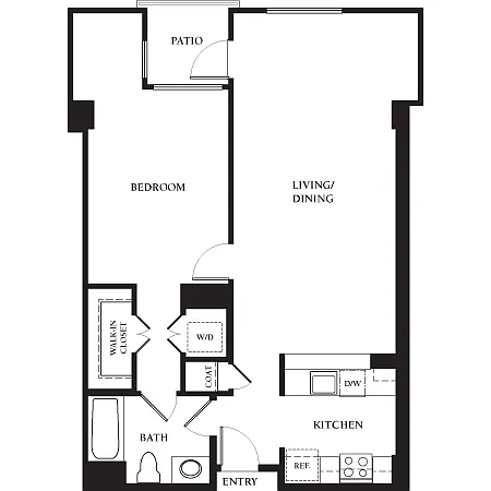 Floor plan Twin Peaks