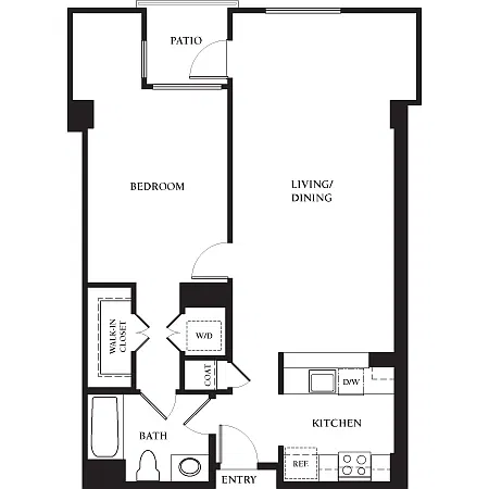 Floor plan Twin Peaks