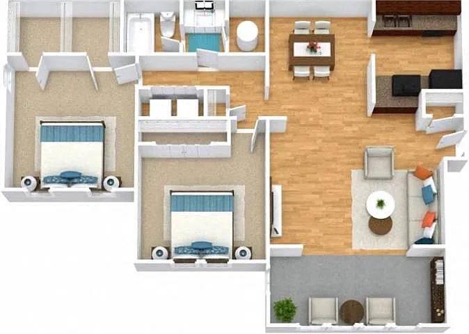 Floor plan B1