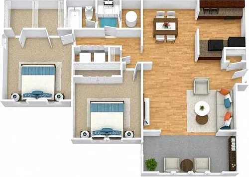 Floor plan B1
