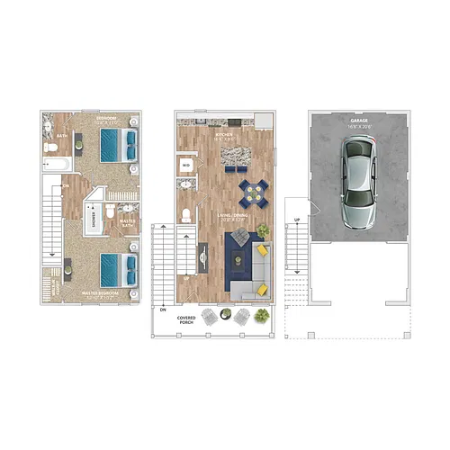 Floor plan Masonboro w/Garage