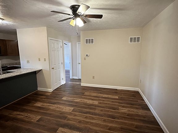 Living room, kitchen