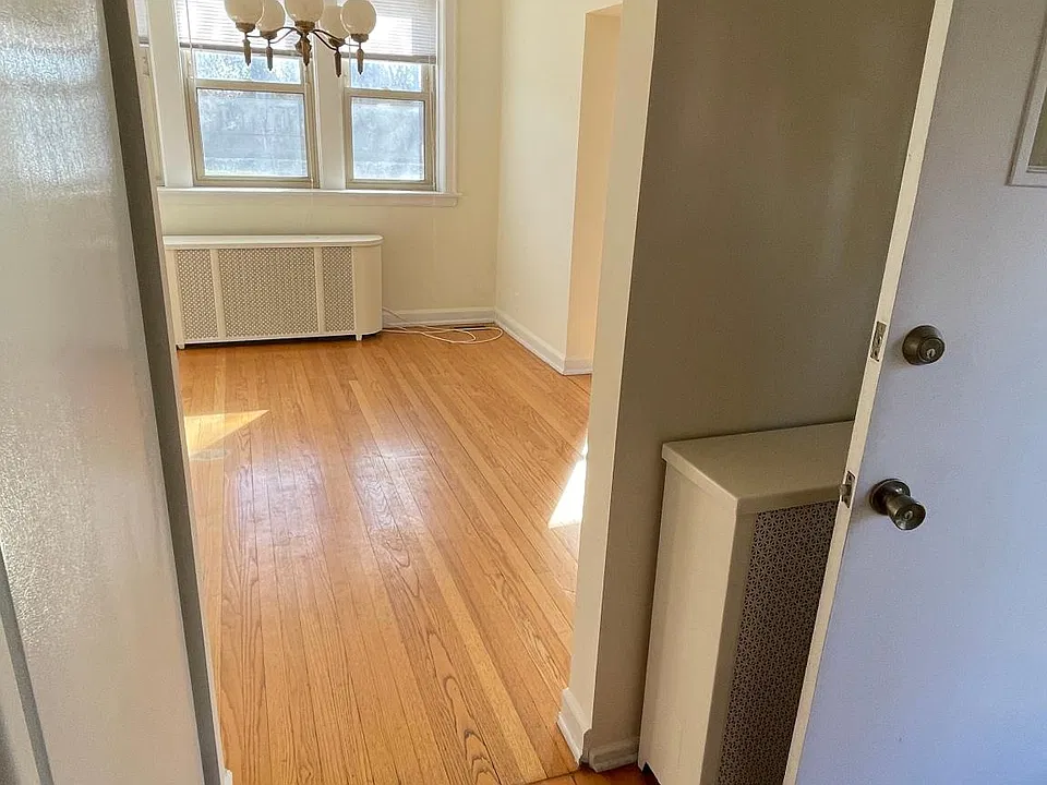 Looking into dining room