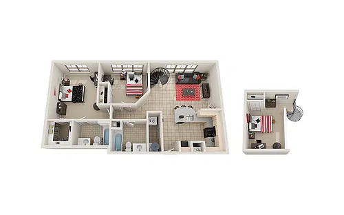 Floor plan B2 Loft