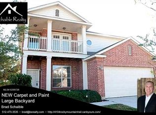 4104 Rocky Mountain Trl, Round Rock, TX 78681
