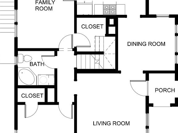 First floor plan