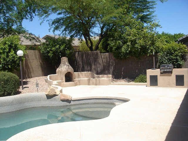 Perfect backyard for entertainment