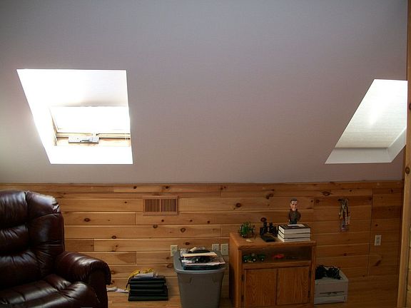 Loft Bedroom with Skylights