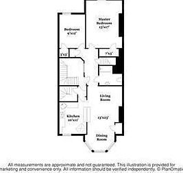 Main Living Level - Living room, dining room, kitchen, 2 Bedroom, 2 full baths