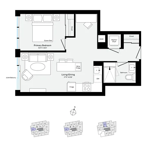 Floor plan W504