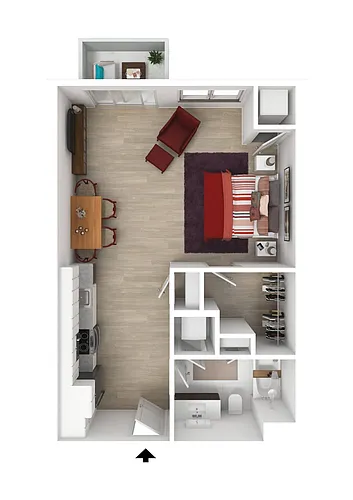 Floor plan The Seahorse