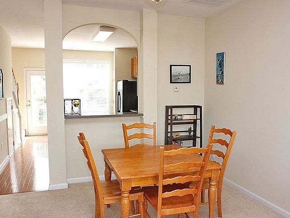 Dining Room has a pass-thru to the kitchen