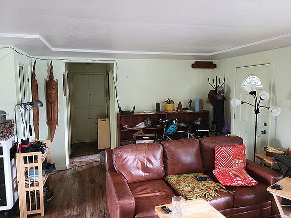 Front door and livingroom