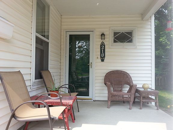 inviting front porch