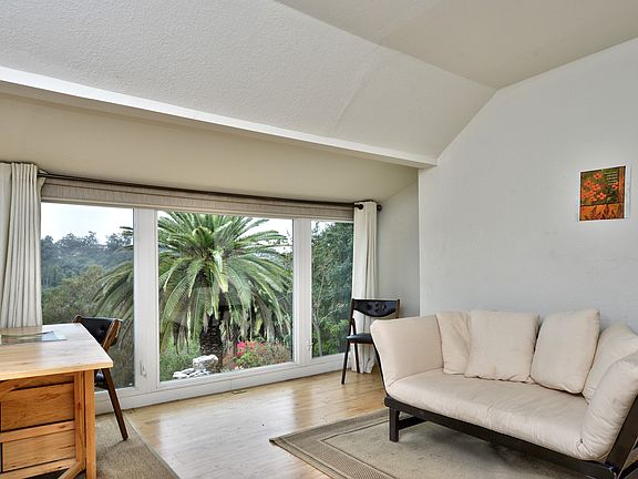 Picture window in living rm