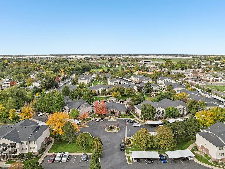 Aerial view of Pinebrook