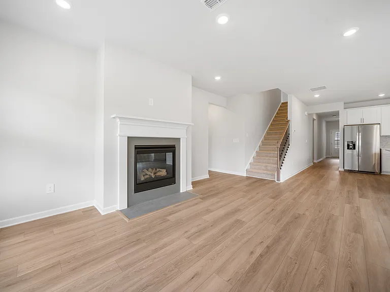 Main Level, kitchen dining area, living room
