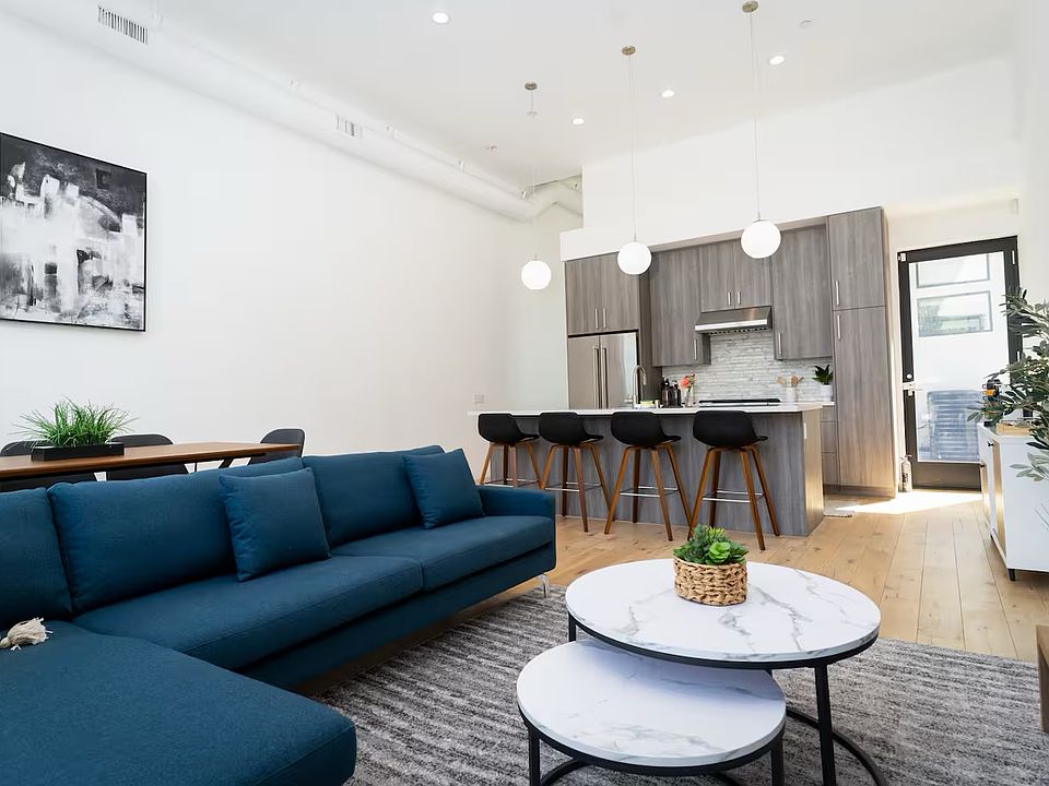 Living with view of Kitchen