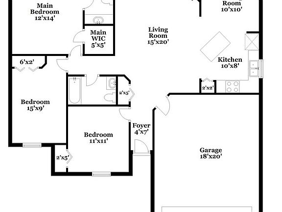 2nd image of 8544 Moss Pointe Trl N
