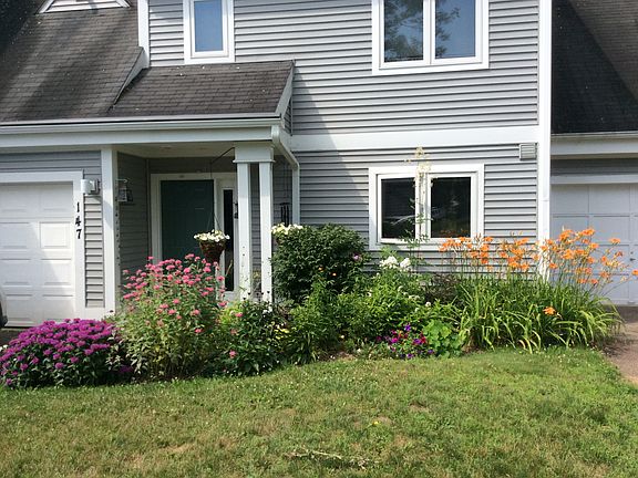 Front with perennials