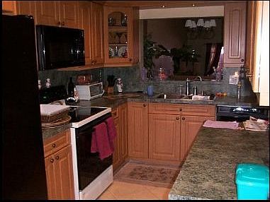 Remodeled kitchen