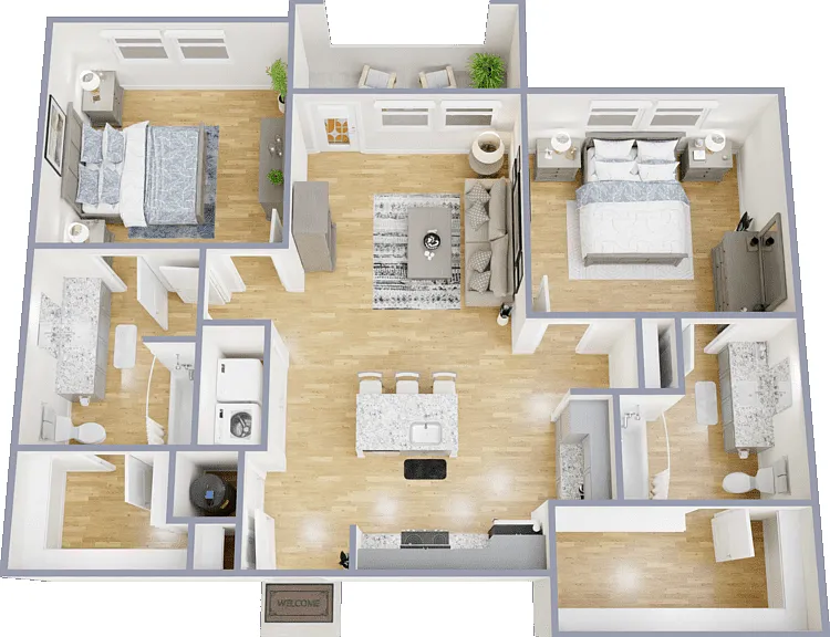 B1 Floorplan Diagram