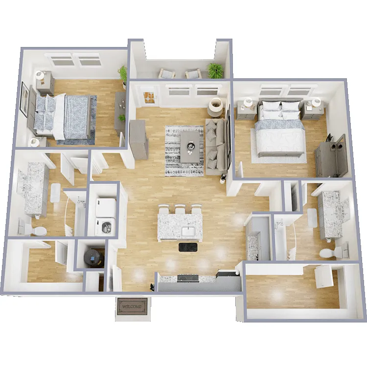 Floor plan B1