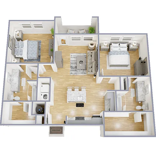 Floor plan B1