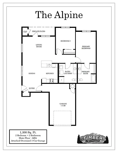 Floor plan The Alpine