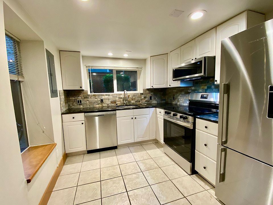 Kitchen with all new appliances.