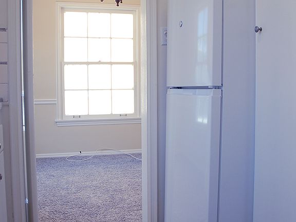 Kitchen, looking into dining room.
