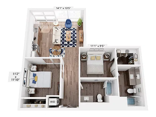 Floor plan B3