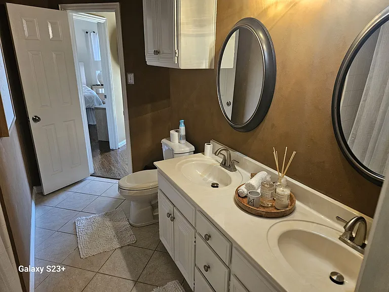 2nd Bathroom with dual vanities