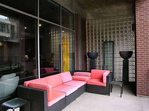 Front terrace