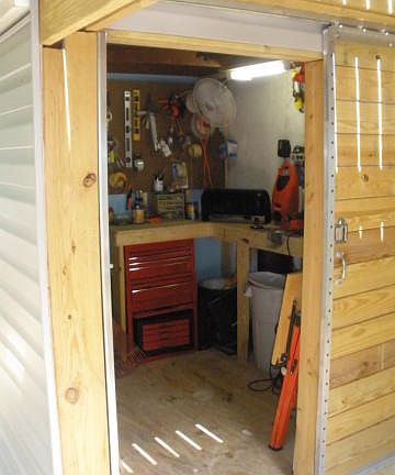 Deck Utility Shed