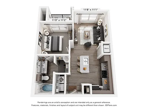 Floor plan A-1