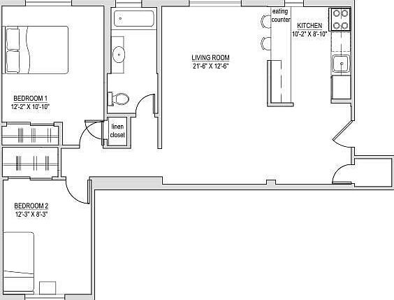 2nd image of 20-55 Seagirt Blvd #6A